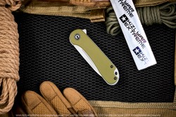 Нож Civivi Elementum C907S сталь D2 Satin рукоять Olive Micarta
