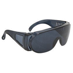 Очки защитные черно-дымчатые START KWIK