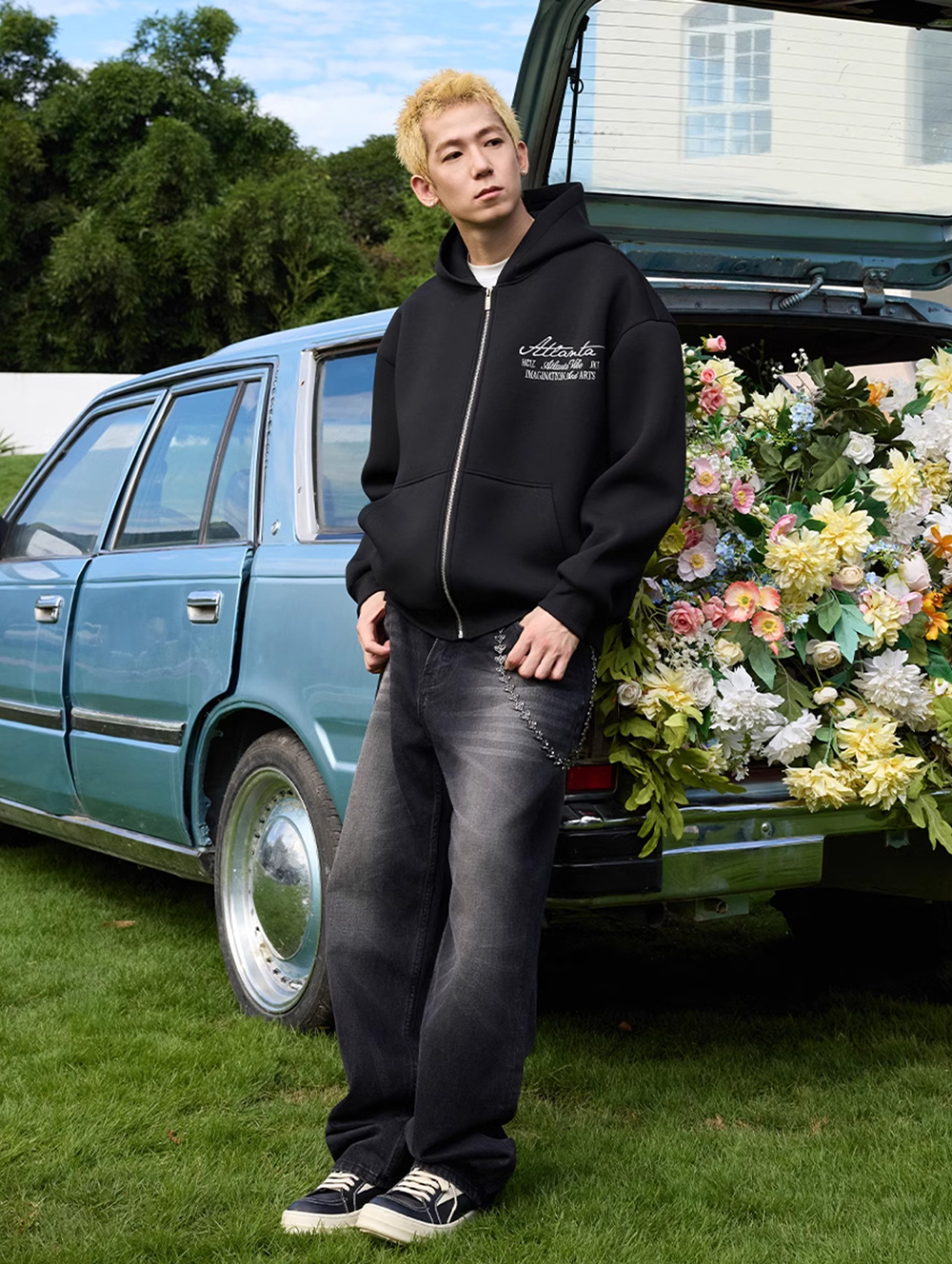 Худи HARSHandCRUEL "Atlanta Flow" Oversized Hoodie