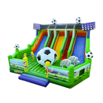 Коммерческий надувной батут «Футбол», 10*10*6 м