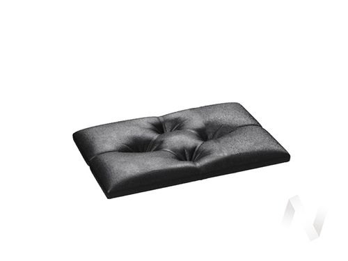 Сиденье мягкое МС-30 Прихожая Модена (кожа черная)