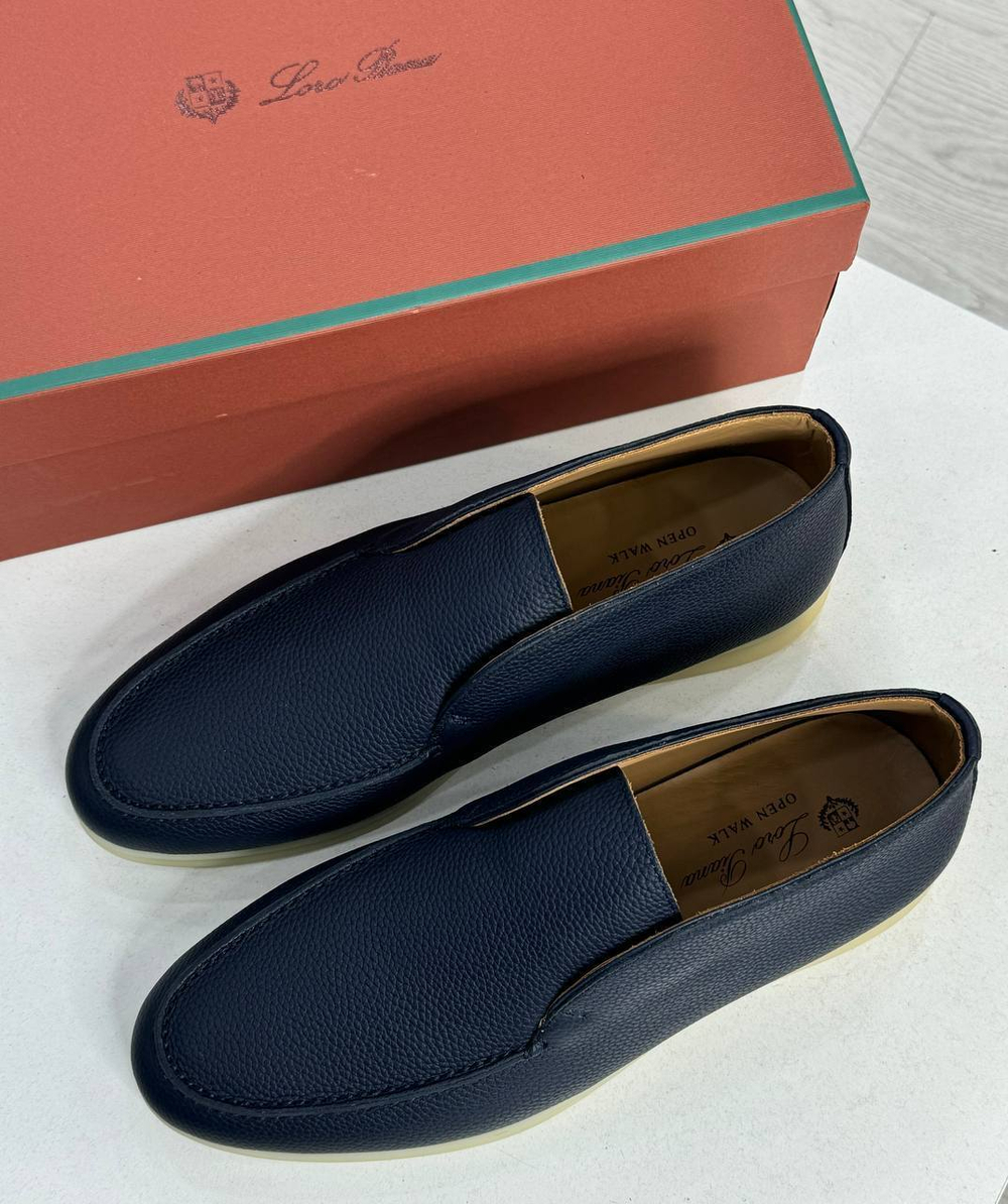 Лоферы Loro Piana с меховой стелькой