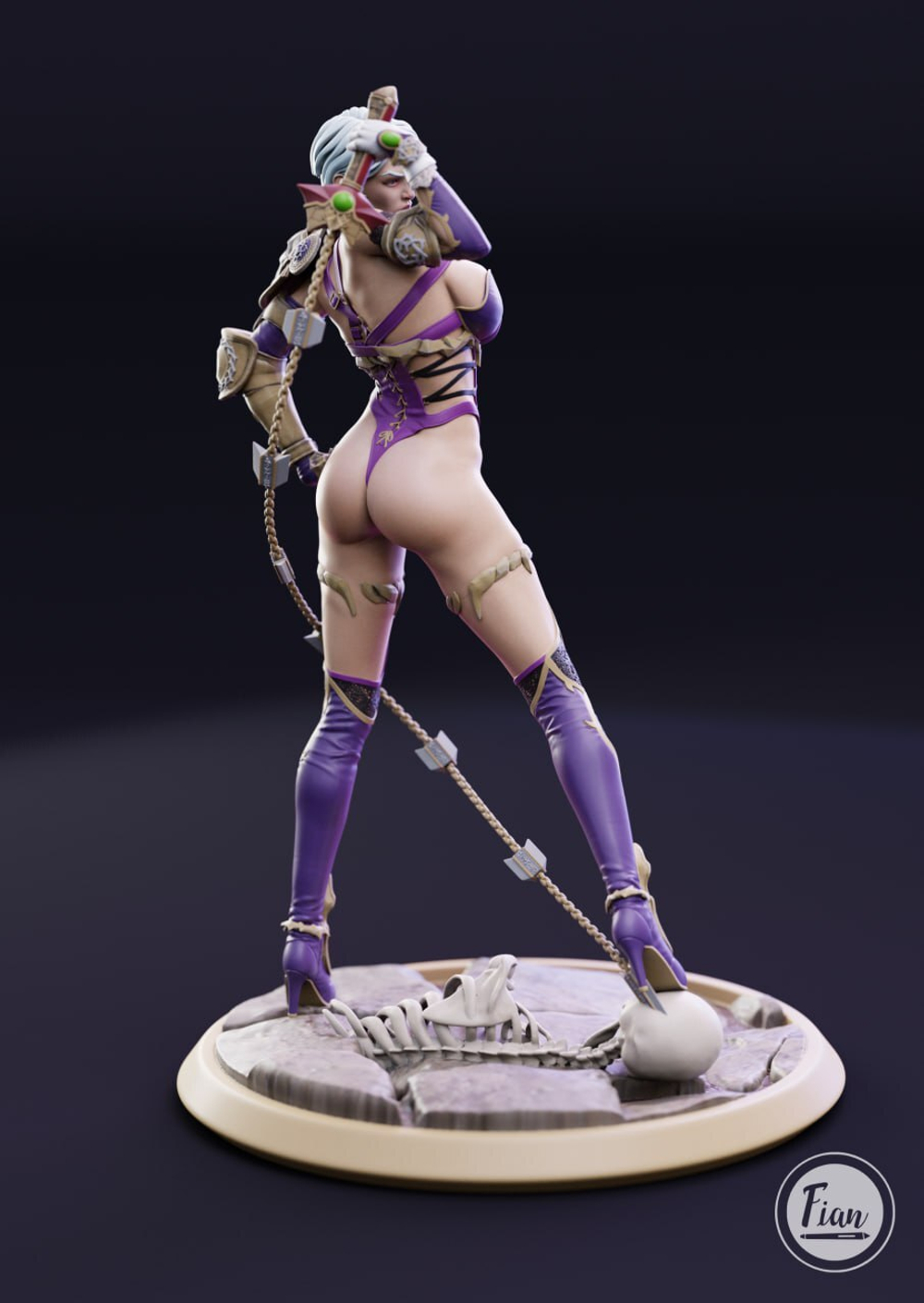 Фигурка Изабелла Валентайн иви Ivy Valentine soulcalibur nsfw