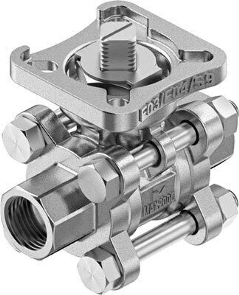 VZBE-1/4-WA-63-T-2-F0304-V15V15 Шаровой кран