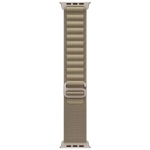 Apple Watch Ultra 2, 49 мм, корпус из титана, ремешок Alpine оливкового цвета