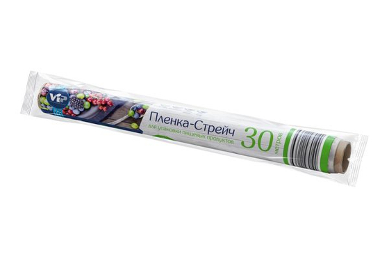Пленка пищевая белая 6 мкм 30см*20м (36шт)