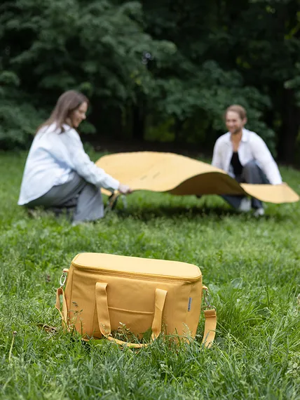 Термосумка для пикника smart picnic, l, горчичная