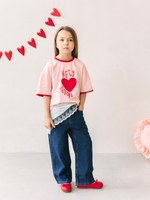 Футболка "Несу любовь", Розовый