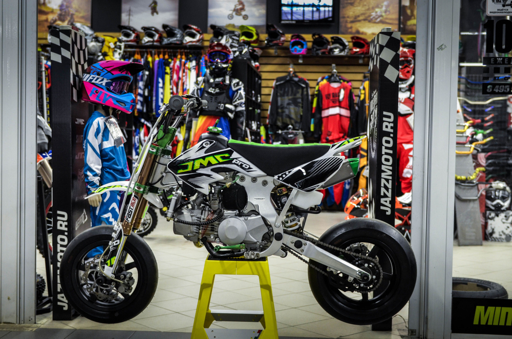 Питбайк JMC 160 PRO VER.DAYTONA ANIMA 4V 150 FDX