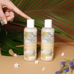 Orientana Ayurvedic Hair Conditioner Jasmine & Indian Almond - кондиционер, придающий волосам максимальный объем /   210  ml  / GTIN 5902596416751