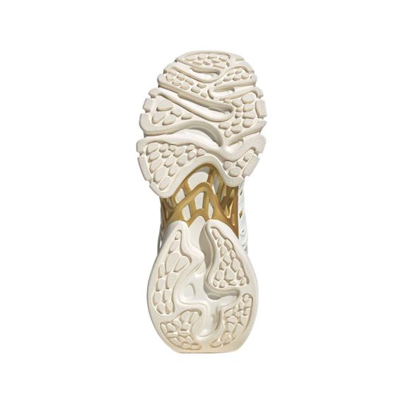 Кроссовки Adidas XLG RUNNER DELUXE Бежевые кроссовки Низкие белые, золотые Унисекс