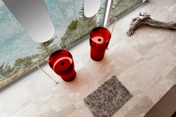 Раковина Abber Kristall 45 AT2701Rubin Красная