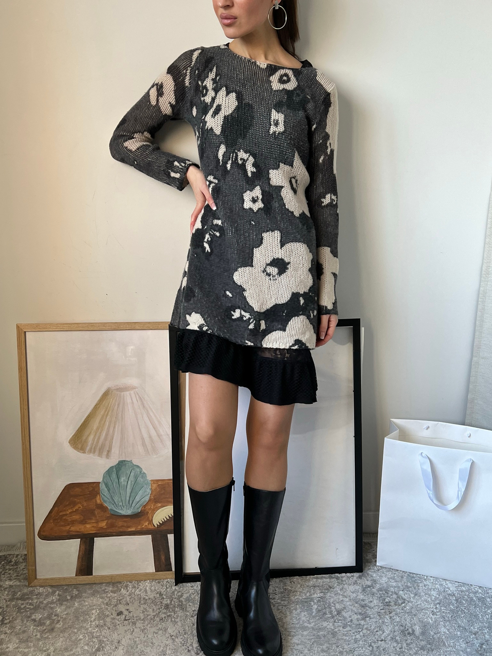 Шерстяное платье Twin-Set, S