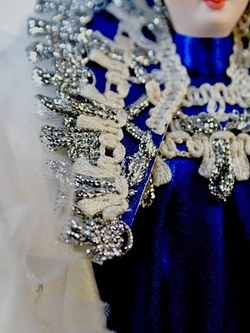 Кукла сказочная фарфоровая Снежная королева Х. К. Андерсена