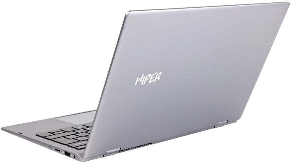 Ноутбук  HIPER Slim 13.3 ", Core i5, 16 Гб RAM, 512 Гб SSD, Iris Xe Graphics, Серый