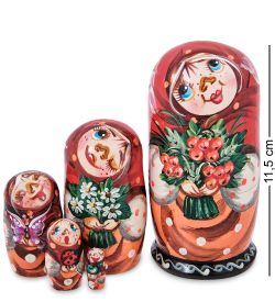 Народные промыслы МР-71/10 Матрешка 5м «Фрося» мал.