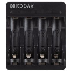 Зарядное устройство для аккумуляторов Kodak USB Overnight charger with 4 x AA 2700 mAh [K4AA/AAA] | Kodak