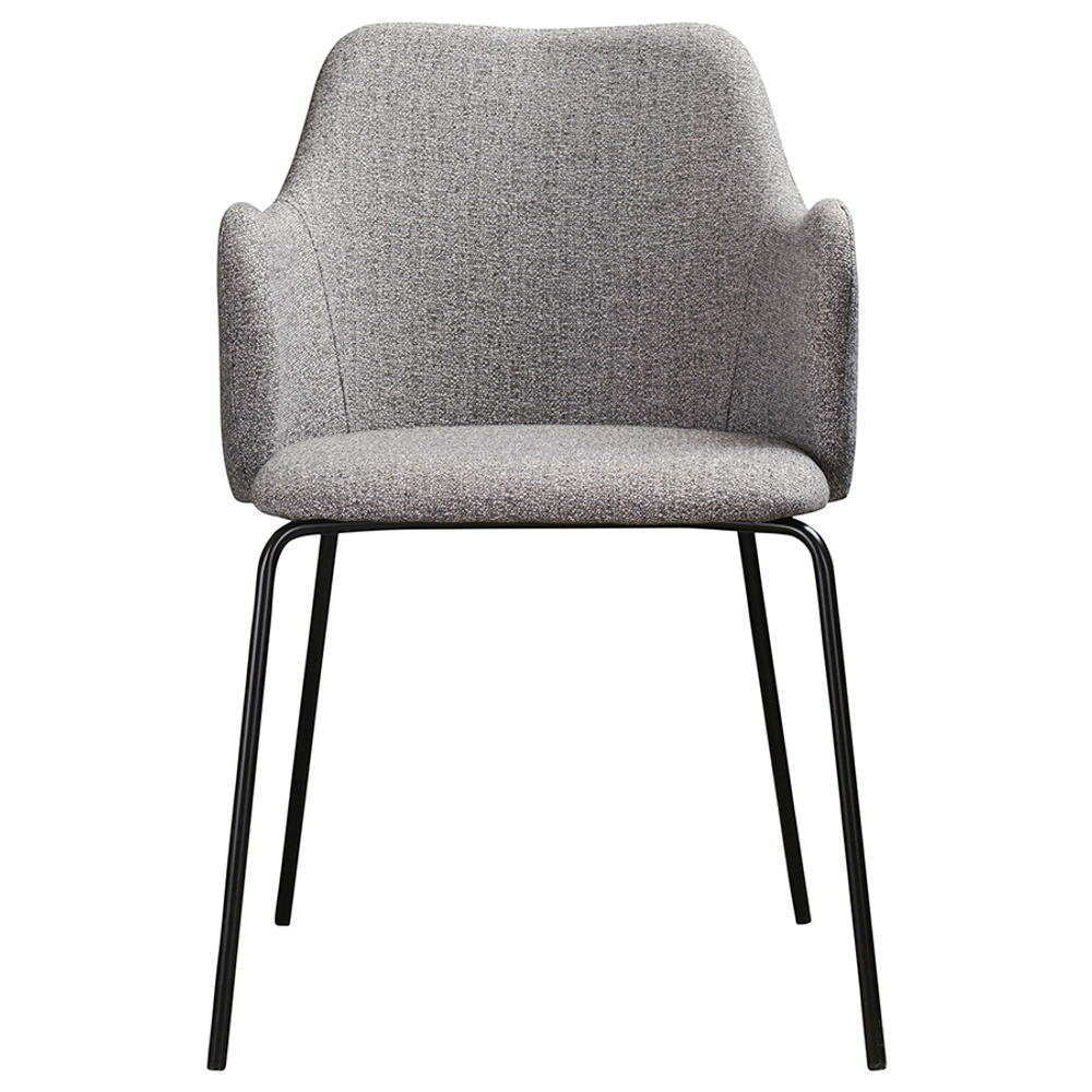 Стул dwight, рогожка, светло-серый