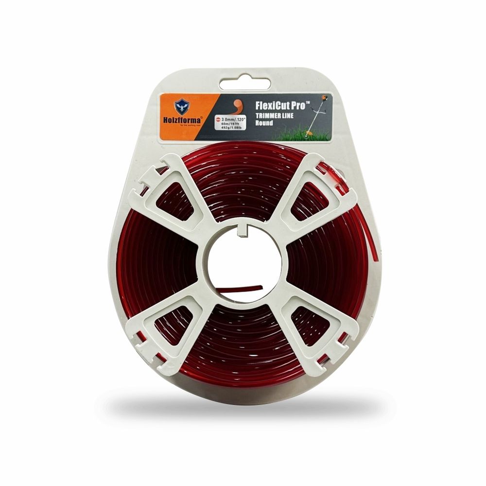 Леска круглая FlexiCut Pro 3 мм 60 метров для мотокос (триммеров) Holzfforma RD003060PRO