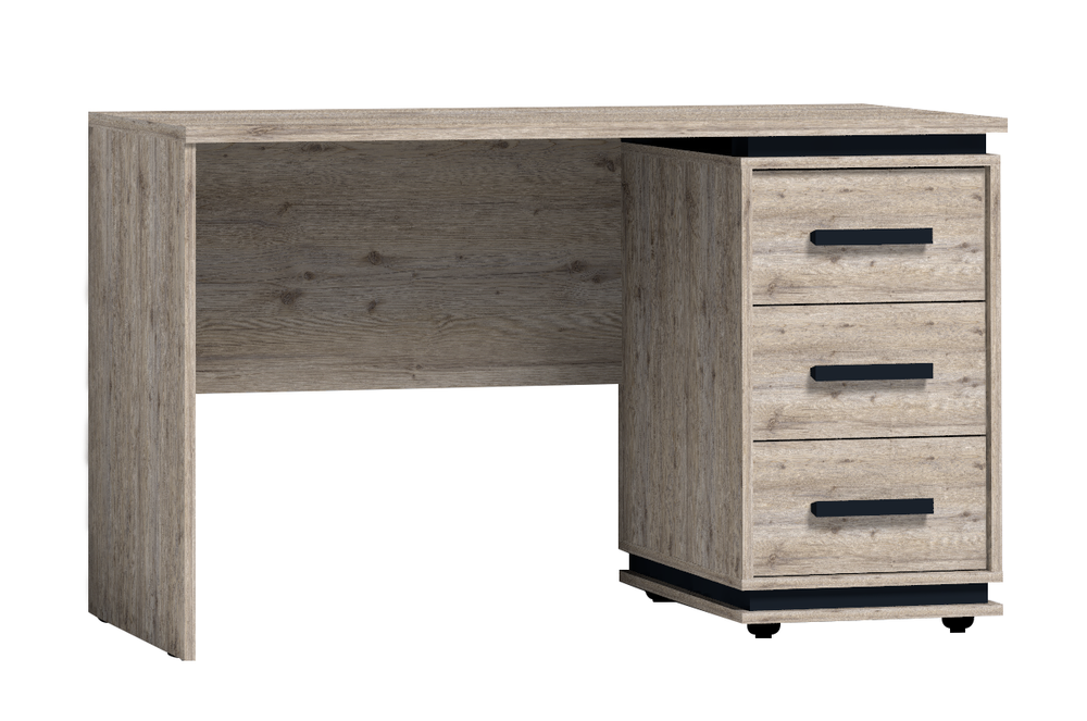 Стол письменный Nature 84, гаскон пайн/черный