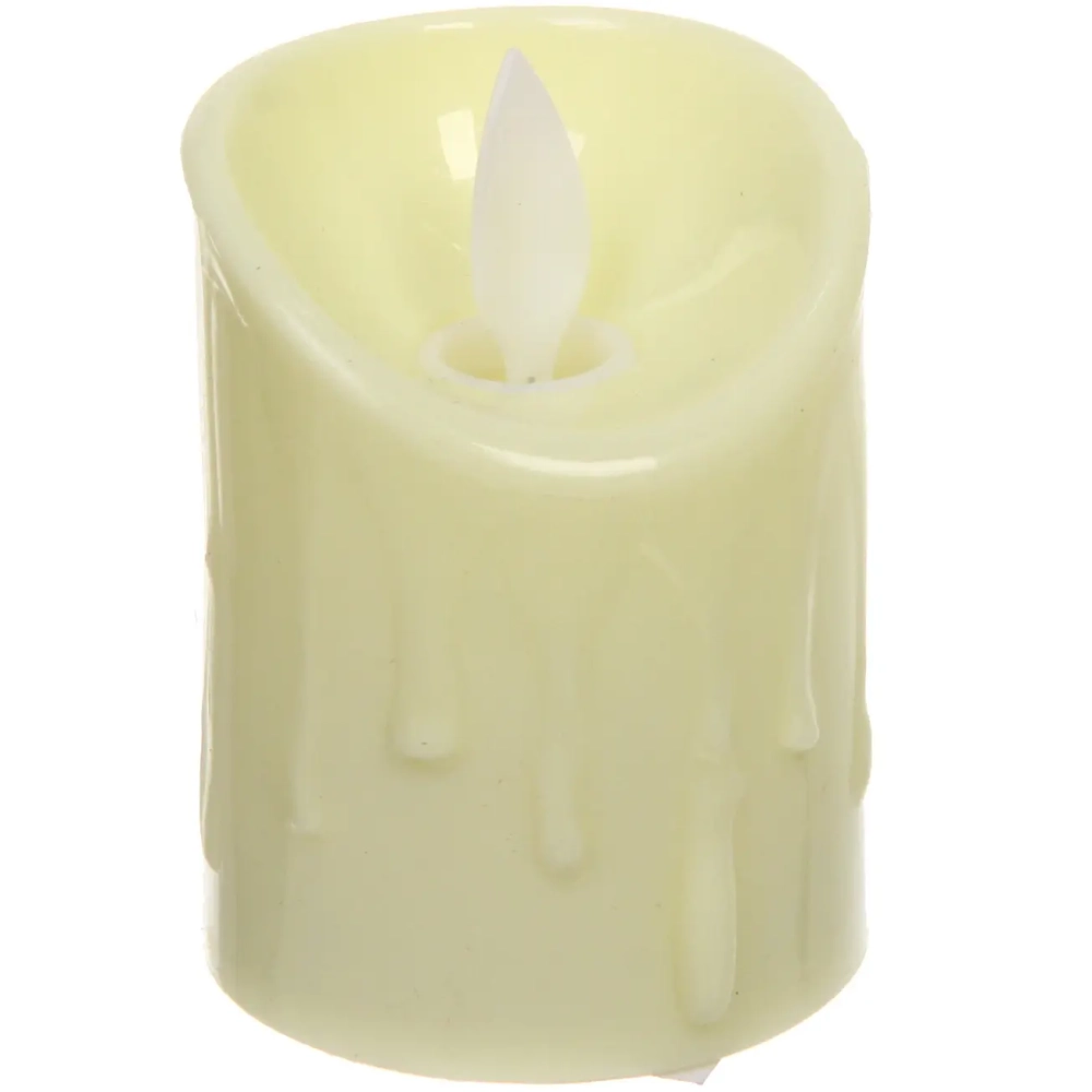 Сувенир подсветкой «Свеча - Капли воска» 5*7 см