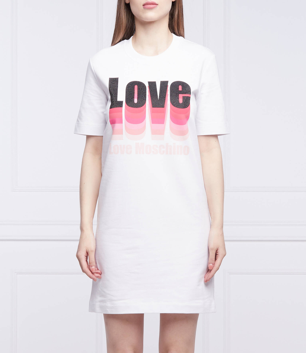 платье Love Moschino - белый(W5A02 25 E2246)