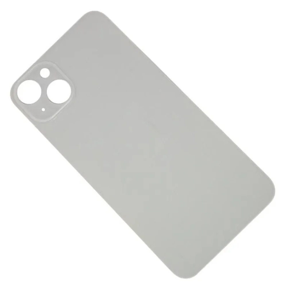 Задняя крышка для Apple iPhone 14 Plus Белый (стекло, широкий вырез под камеру)