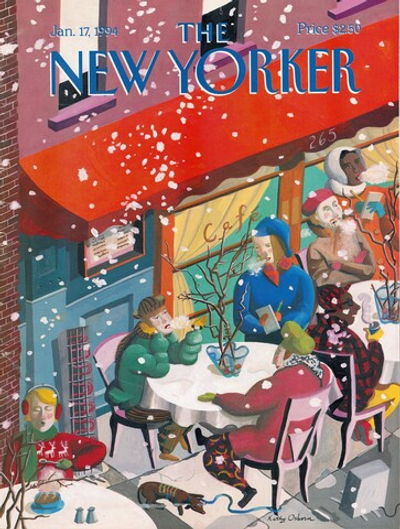 Журнал The New Yorker 17-01-1994, обложка