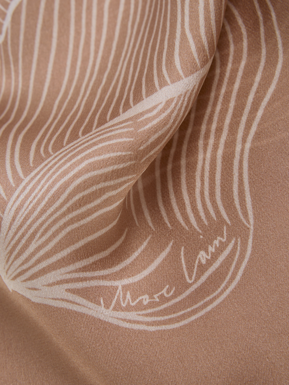 Шарф из шелка