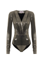 Bodysuit "Dynasty" black gold