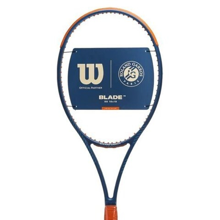 Ракетка для тенниса Профессиональные WILSON BLADE 98 16X19 ROLAND GARROS 2024 V9 305