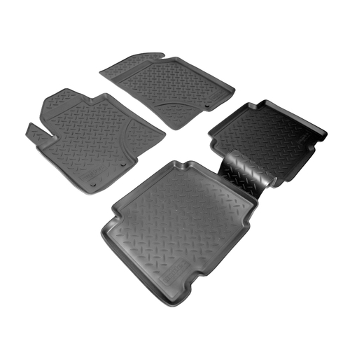 Ковры в салон Norplast/Unidec для Hyundai ix55 в кузове EN (2008-), Черный, арт.NPL-Po-31-11