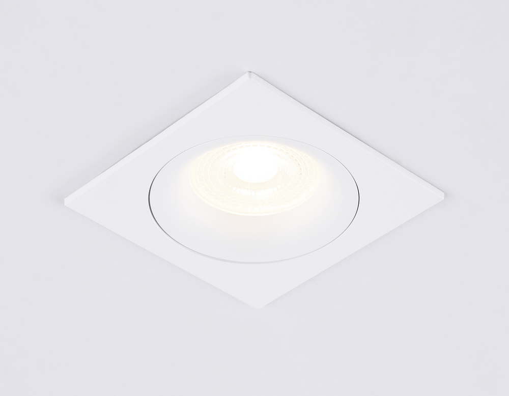 Светильник встраиваемый TN102726 WH белый GU5.3 92*92*23