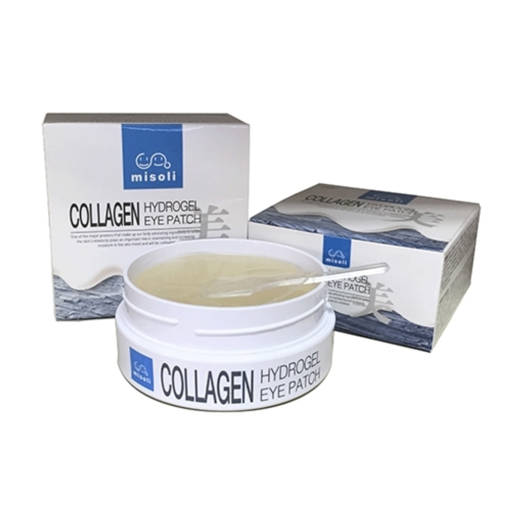 Misoli Collagen Hydrogel Eye Patch гидрогелевые патчи под глаза с морским колагеном
