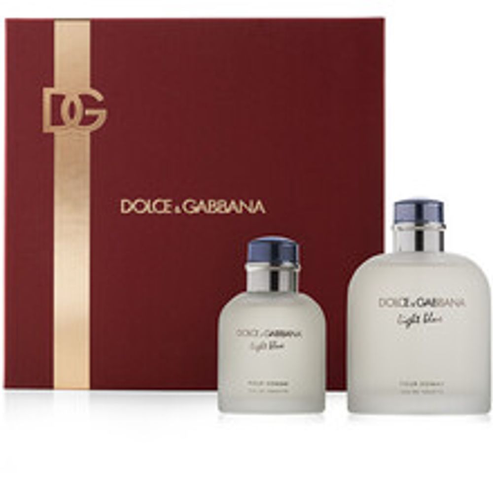 Dolce Gabbana Light Blue Pour Homme Dárková sada EDT 200 ml a EDT 75 ml 200ml
