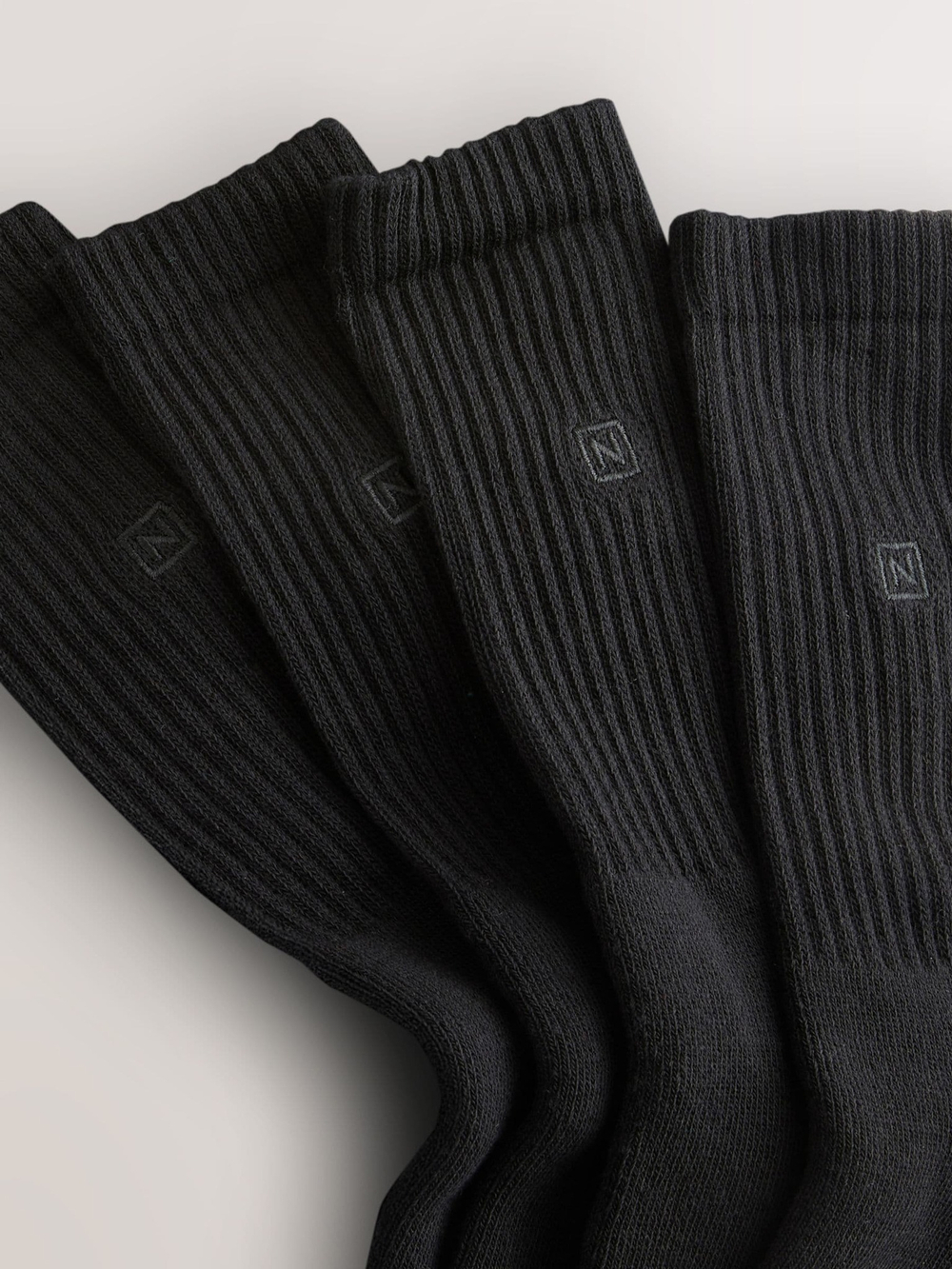 Носки спортивные для мальчика Next 405-138, 4 шт., Черный