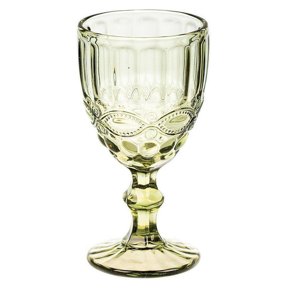 Бокал для вина 250 мл набор 6 шт. зеленый d 8 см h15,5 см Green Glass P.L. Proff Cuisine [1]