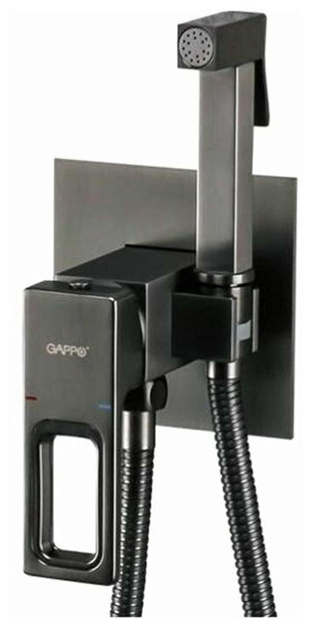 Смеситель GAPPO G7217-9 встроенн. с гигиеническим душем G7217-9