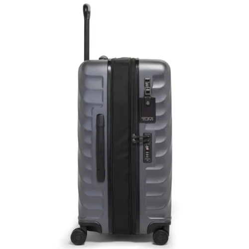 Чемодан средний расширяемый/Grey text