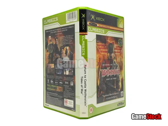Xbox Original Return to Castle Wolfenstein: Tides of War (Б/У, Английская версия)