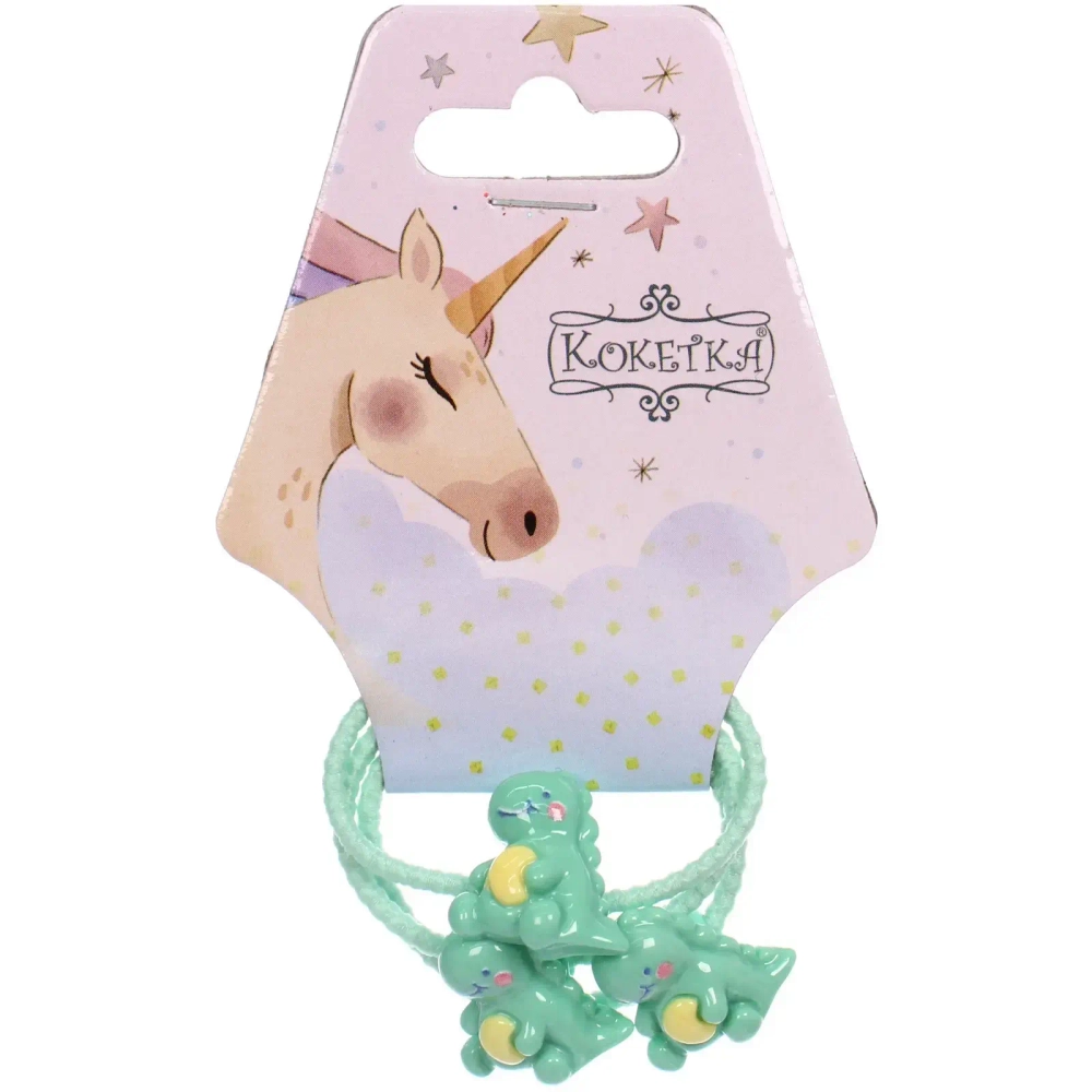 Резинки для волос детские 3шт «КАРАМЕЛЬКИ», дракоши, d-3см