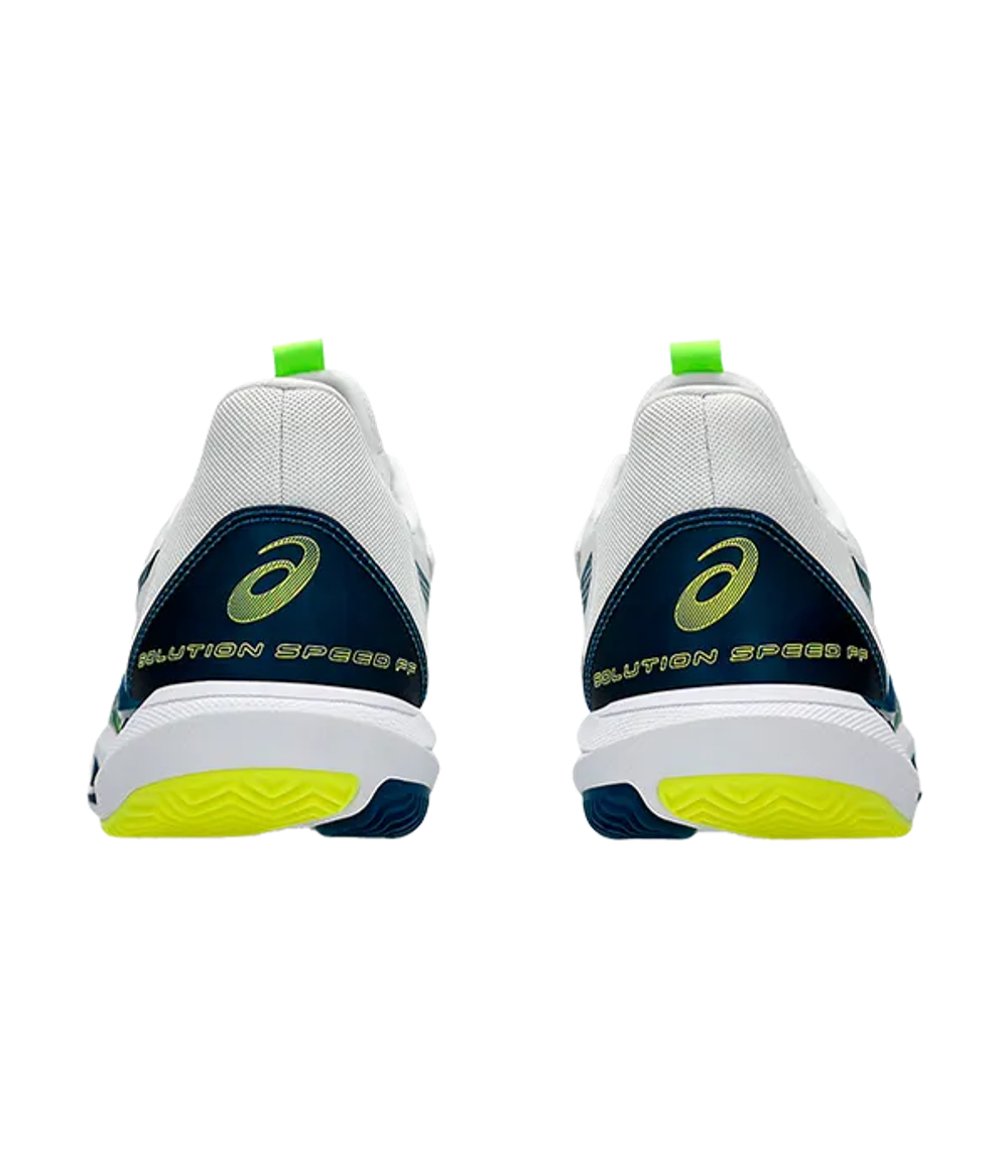 Asics Solution Speed FF 3 Clay Белый-Мако Синие Кроссовки