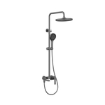 Душевая стойка Vincea VSFS-413GM с изливом, вороненая сталь