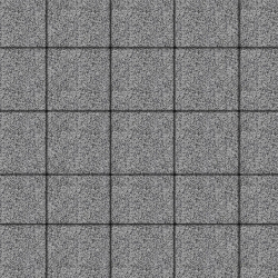 Тротуарная плитка КВАДРАТ 200х200 мм - Гранит+ Серый с черным