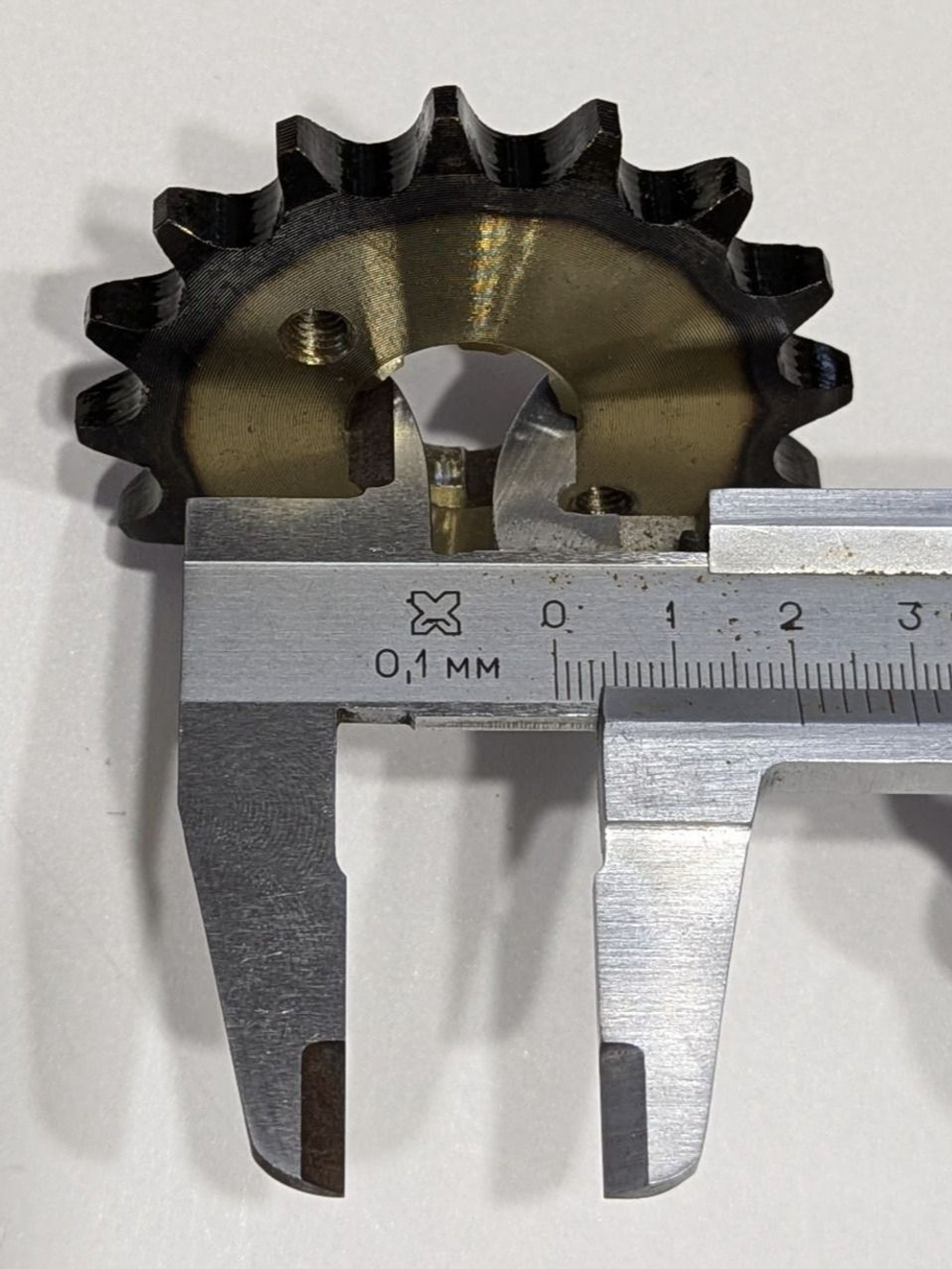 Звезда ведущая 428-16 для мотоцикла питбайка, мопеда. Вал 20 мм