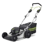 Аккумуляторная газонокосилка Greenworks GC82LM51SPK5 82V 82В самоходная (1 x 5 Ач, ЗУ) нож 51 см, 2502607UB