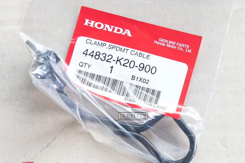 44832-K20-900. CLAMP, SPEEDOMETER CABLE. HONDA
