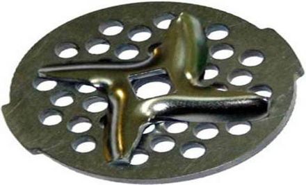 Нож+решетка для мясорубки moulinex (мулинекс) четырехгранник (квадрат) MA-A09B03 БОЛЕЕ НЕ ПОСТАВЛЯЕТСЯ КОМПЛЕКТОМ, см. MGR106UN+SS-192246