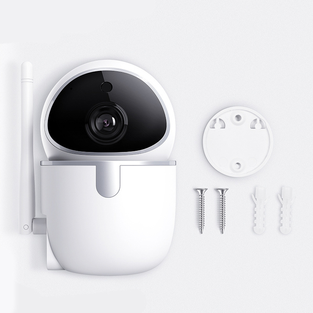 Панорамная Wi-Fi IP камера Hoco DI10 smart camera белая