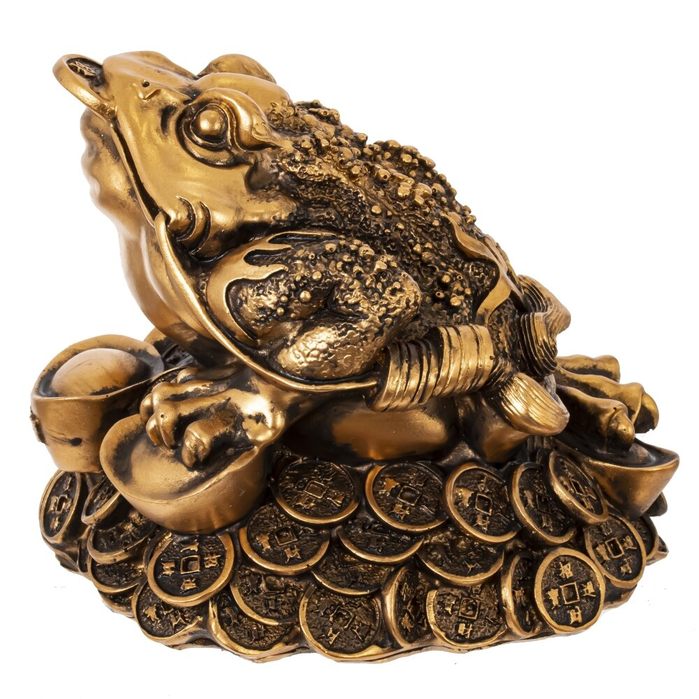 Фигурка декоративная Лягушка денежная